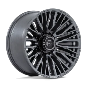 Fuel – D848 REBAR – Gunmetal – 20″x10″ -18mm – All weather Wheels – D84820008247